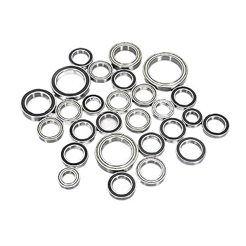 10 Cuscinetti A Sfere 6901-2RS 12x24x6mm - Cuscinetti A Gola Profonda Con Doppia Tenuta In Gomma