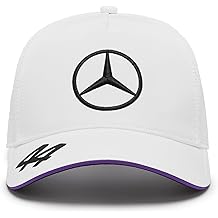 Mercedes AMG Petronas F1 Kids Cap - Official 3D Team Logo Baseball Cap (Black, One Size)