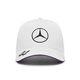 F1 2024 Lewis Hamilton Driver Trucker Hat - White - One Size Fits Most