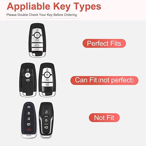 Miniatura 158 de Funda para llavero BMW con llavero, funda de TPU suave para llave compatible con BMW X1 X2 X3 X5 X6 X7 y Series 1 2 3 4 5 6 7 8 Remote Smart Key