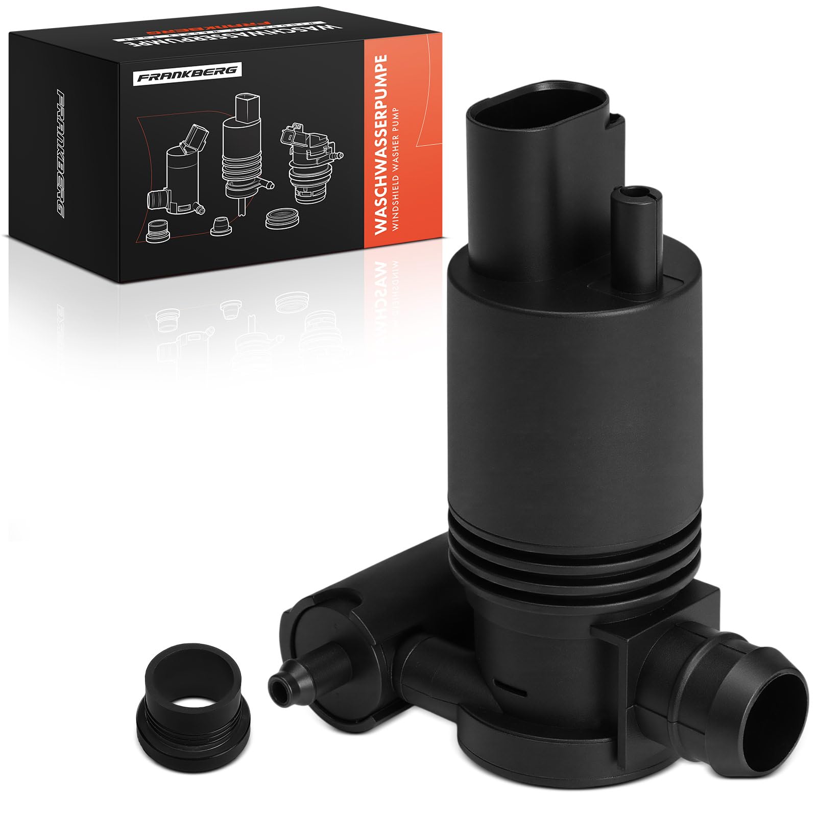 Frankberg Pompa lavavetri anteriore 2 Poli LR002301 | Compatibile con: Freelander 2 Van L359, Freelander 2 L359