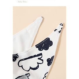 JN&LULU 3 Pack Newborn Baby Bibs Bandana Drool Bibs for Drooling Cotton Baby Gifts (smile)