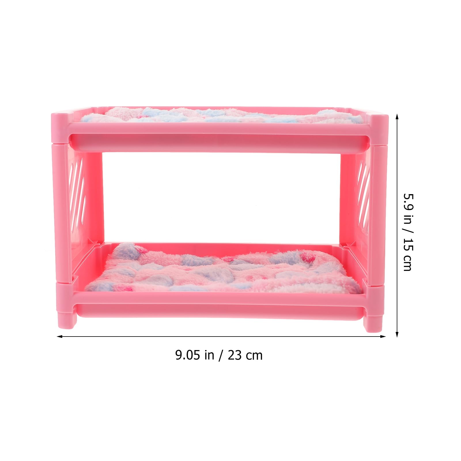 POPETPOP 1 Set guinea pig bunk bed Multifunction Hamster House bed pet Ferrets rabbit guinea pig nest wear-resistant bunny double-layer hamster Small animals pet house detachable - Image 4