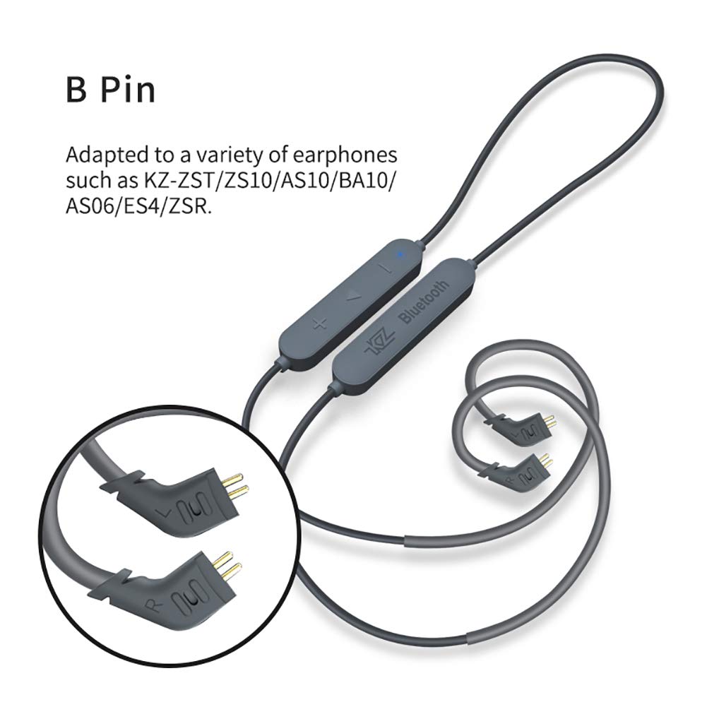 Amazon.co.jp: KZ 0.75mm B/Cピン Bluetooth 5.0 イヤホン