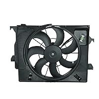 Vista 2 de Conjunto de ventilador de refrigeración del motor compatible con modelos Select Dodge, Hyundai/Kia 620-442
