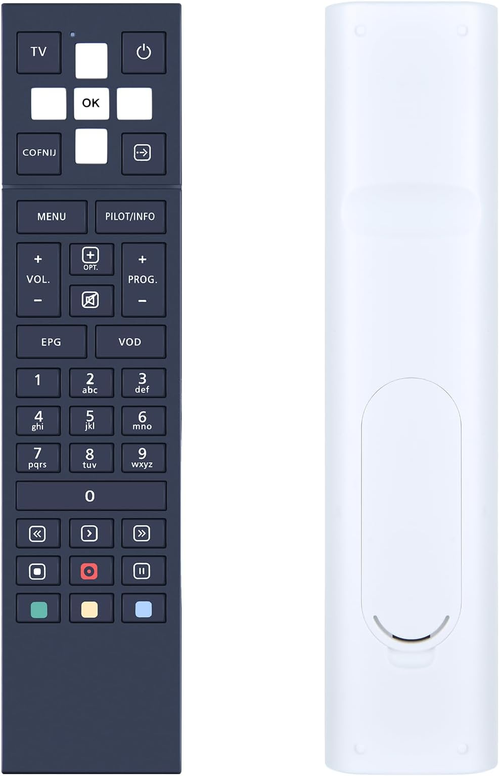 New Remote Control Replacement for Pilot Cyfra Plus Canal+ NC+ Sagemcom Premium Box 4K Wifi Box DSIW74