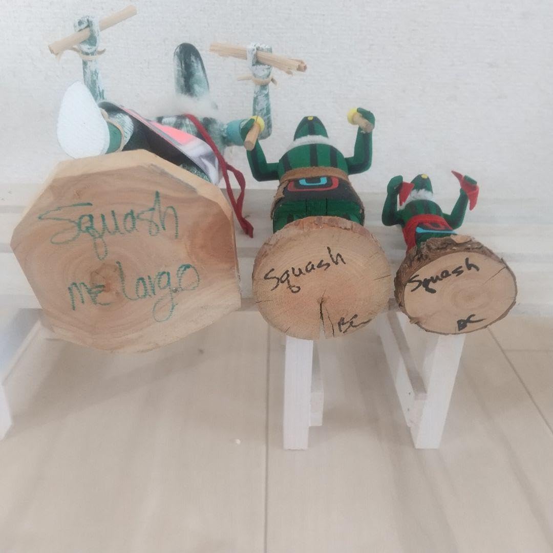 Amazon | カチナドール スクオッシュ ホピ族 人形 ネイティブ