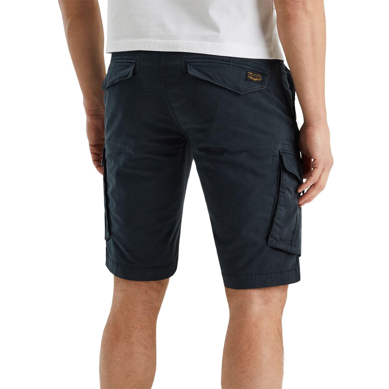 PME Legend Herren Short NORDROP Cargo - Regular Fit - Grau Blau Grün Beige