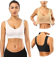 BESTENA Sports Bras for Women, Seamless Comfortable Yoga Bra with Removable Pads