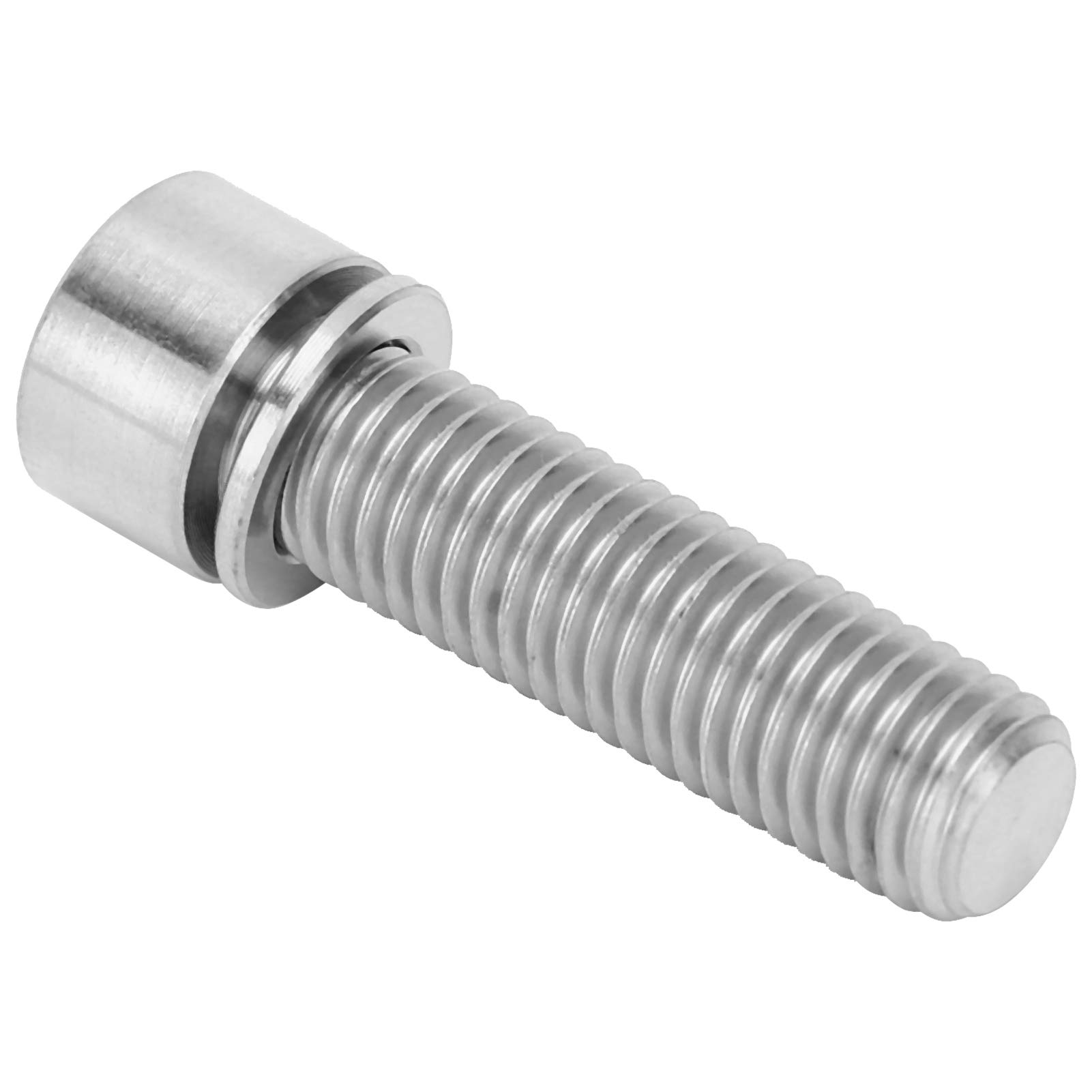 Vis Hexagonale M7 X 25 Mm En Alliage Titane – Légère, Antirouille, Lot De 4, Pour Potence Vélo
