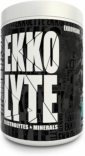 Miniatura 10 de Ekkovision Ekkolyte - Electrolitos y minerales en polvo, 50 mg de vitamina C y 155 mg de magnesio para apoyo de hidratación, electrolitos esenciales