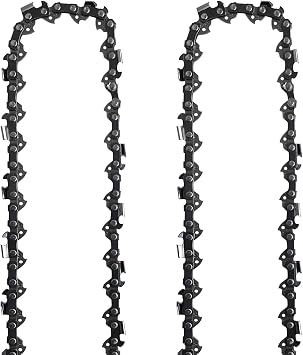 2PC 12 Inch Chainsaw Chain for Hyper Tough HT22-401-03-03, 12