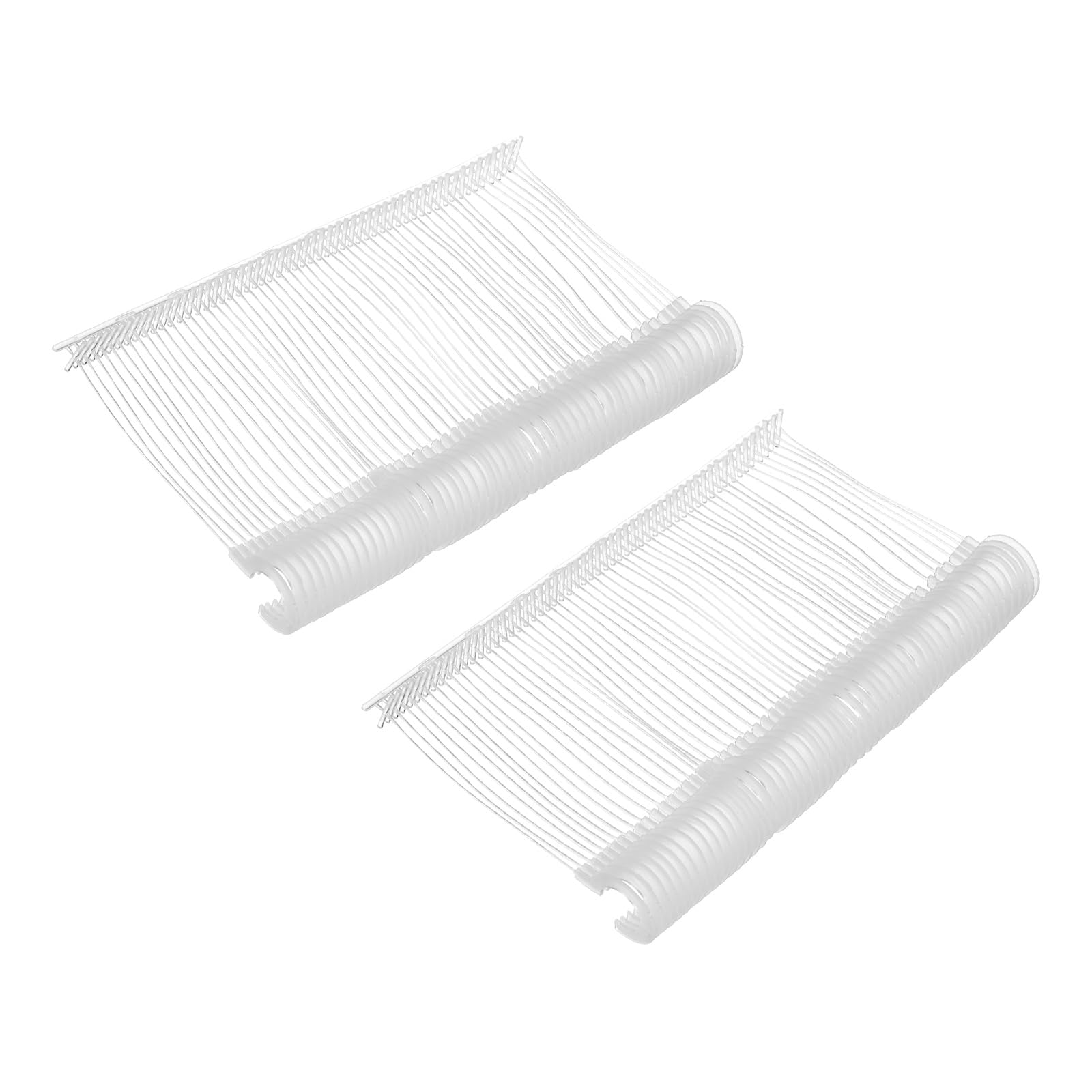 sourcing map J Hook Standard Tagging Fasteners,Plastic Regular,Standard Label Gun Price Tagging Barbs for Garment Price Tag Label Tagging Barbs 50mm/1.97 Inch,Pack of 500 Transparent