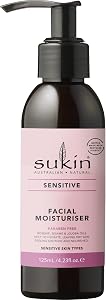 Sukin Sensitive Facial Moisturiser 125ml/4.23oz