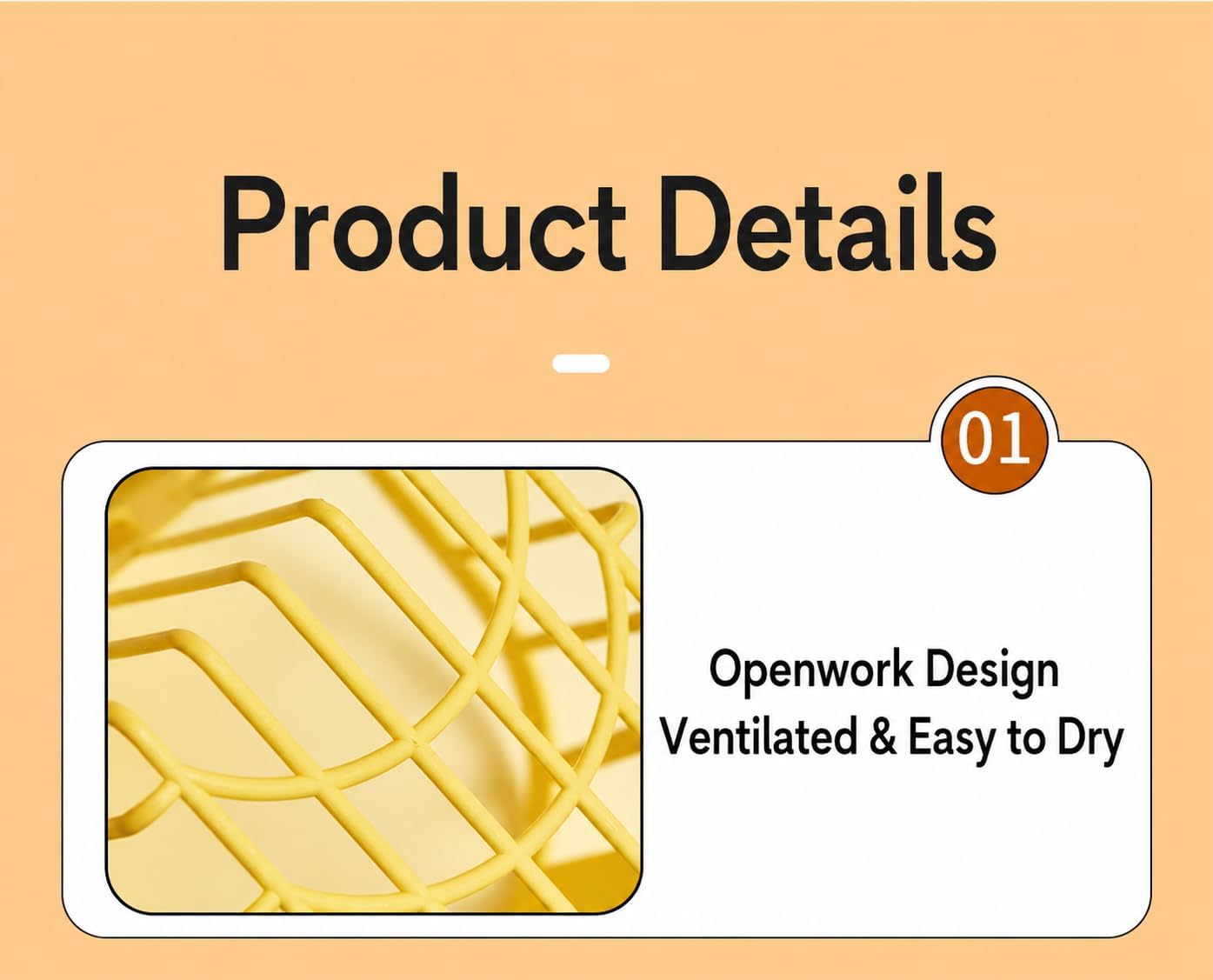 Duck Wall Mounted Tissue Holder, Adhesive Toilet Paper Holder Basket, Plastic Bathroom Paper Towel Organizer for Roll Paper, Wipes, Cosmetics and Small Items, No Drilling, Yellow, 1 Pack