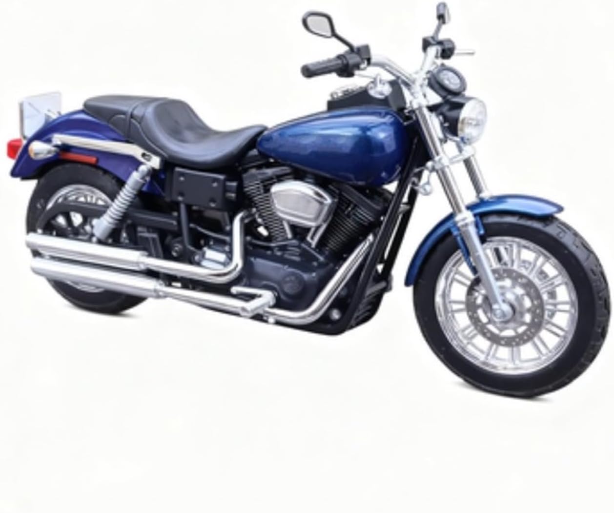 HASCBUYC 1:12 Compatible with HD 2004 DYNA Super Glide Sport, Mini Motorcycle Model, Xmas Gift for Enthusiasts