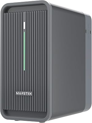 Marstek Solarspeicher B2500D 2025 Updated, 2240Wh für Balkonkraftwerk Plug & Play Speicher für PV Anlage, 2,24kW Stromspeicher Solarbank für Haus Balkon, Erweiterbar, IP65, LiFePO4 Batterie