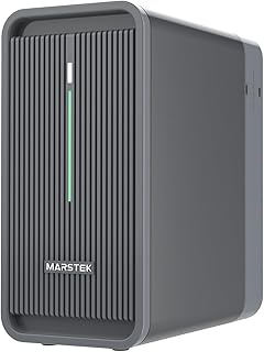Marstek Solarspeicher B2500D 2025 Updated, 2240Wh für Balkonkraftwerk Plug & Play Speicher für PV Anlage, 2,24kW Stromspeicher Solarbank für Haus Balkon, Erweiterbar, IP65, LiFePO4 Batterie