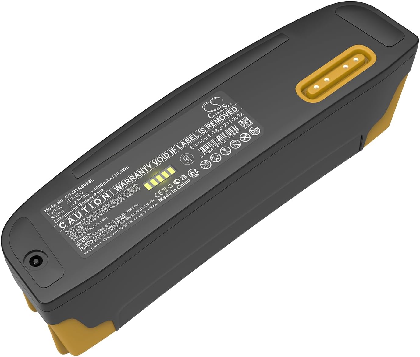 Cameron Sino CS 4000mAhReplacement New Battery for 3M TR-300+ Powered Air Respirator,TR-800 PAPR,Versaflo Intrinsically Safe