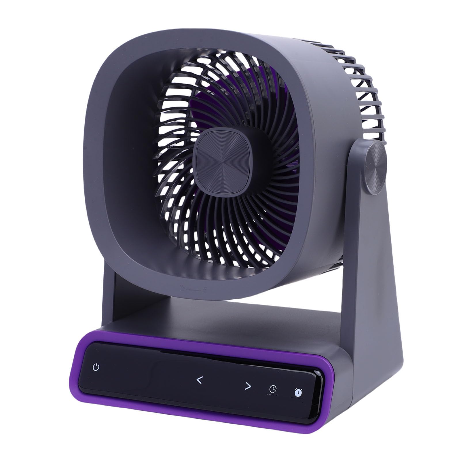 Ventilateur de bureau portable et mural silencieux avec écran tactile ABS