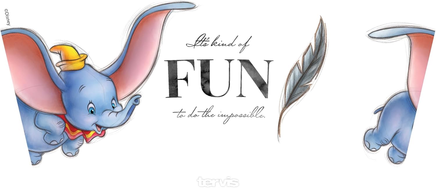 Tervis Disney 100 Anniversary Walt Quotes Made in USA Double Walled Insulated Tumbler Travel Cup Keeps Drinks Cold & Hot, 16oz, Classic - Image 2