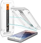 Spigen Tempered Glass Screen Protector [GlasTR EZ Fit] designed for Galaxy S24 Ultra [Case Friendly] - 2 Pack | Easy installation, crystal-clear, scratch-resistant, 9H hardness