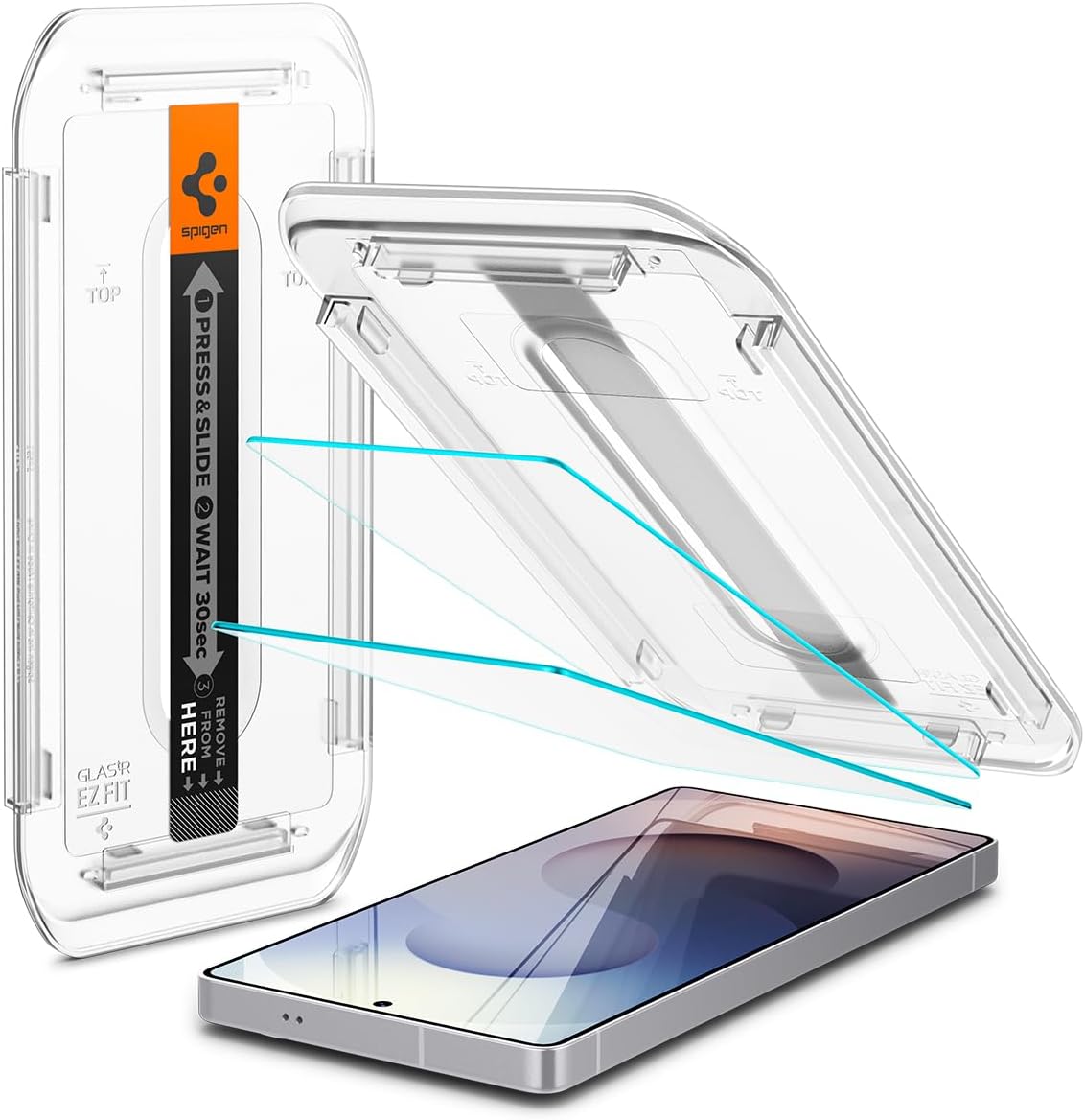 Tempered Glass Screen Protector [GlasTR EZ FIT] designed for Galaxy S25 Ultra [Case Friendly] - 2 Pack | Tempered Glass, GlasTR EZ FIT, designed for, Case Friendly