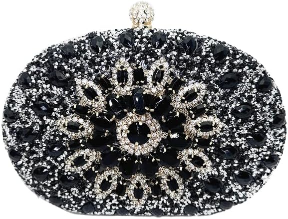 Evening Bags for Women Sparkly Rhinestone Clutch Purses Luxury Handbags for Weddings Formal Prom Party 2026