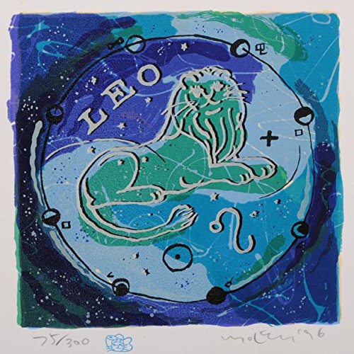 Amazon | ポップアート 絵画 マイケル・ルー 「星座シリーズ・獅子座