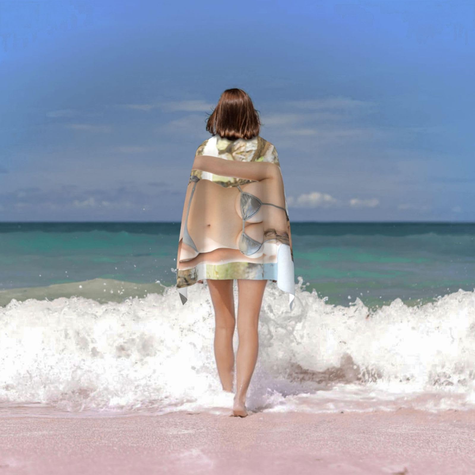 Amazon.co.jp: Anzai La Rion Utsunomiya Microfiber Beach Towel
