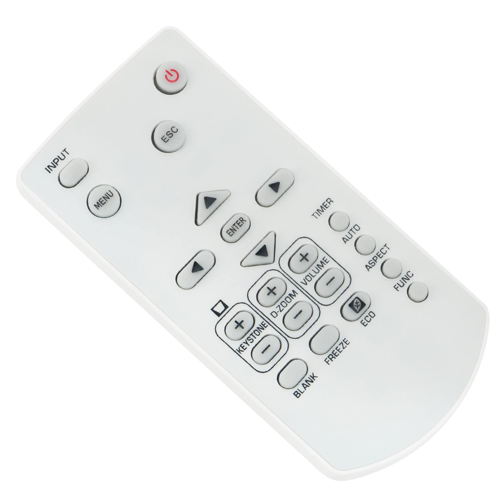 YT-150 VINABTY Infrared Replace Remote Control Fit for Projector XJ-V1 XJ-V2 XJ-VC100 XJ-VC110 XJ-VC270, Black