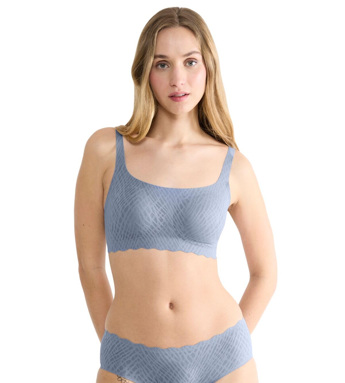 Sloggi Zero Feel Bliss Top Bluish Grey, Bluish Gray, S