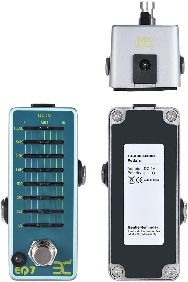 Btuty EQ7 pedal connections and bottom plate