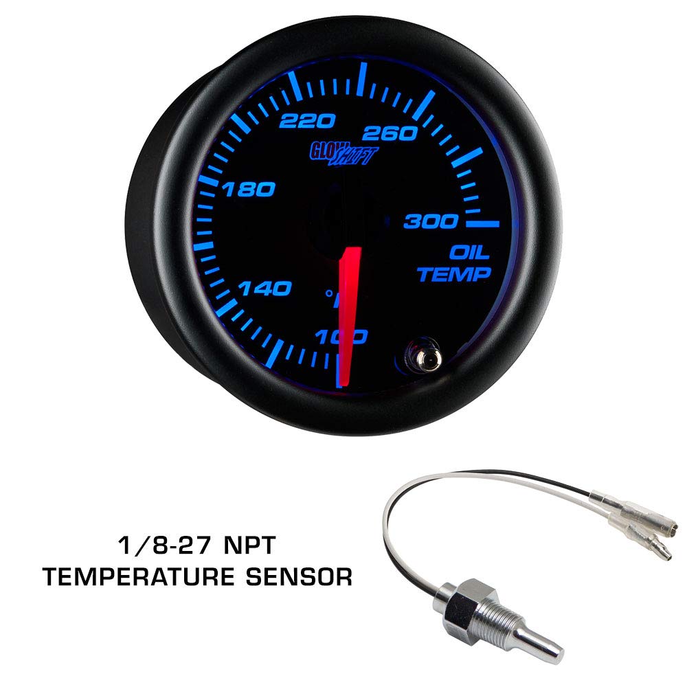 GlowShift Gauge Package Compatible with Subaru Impreza WRX STI 2002