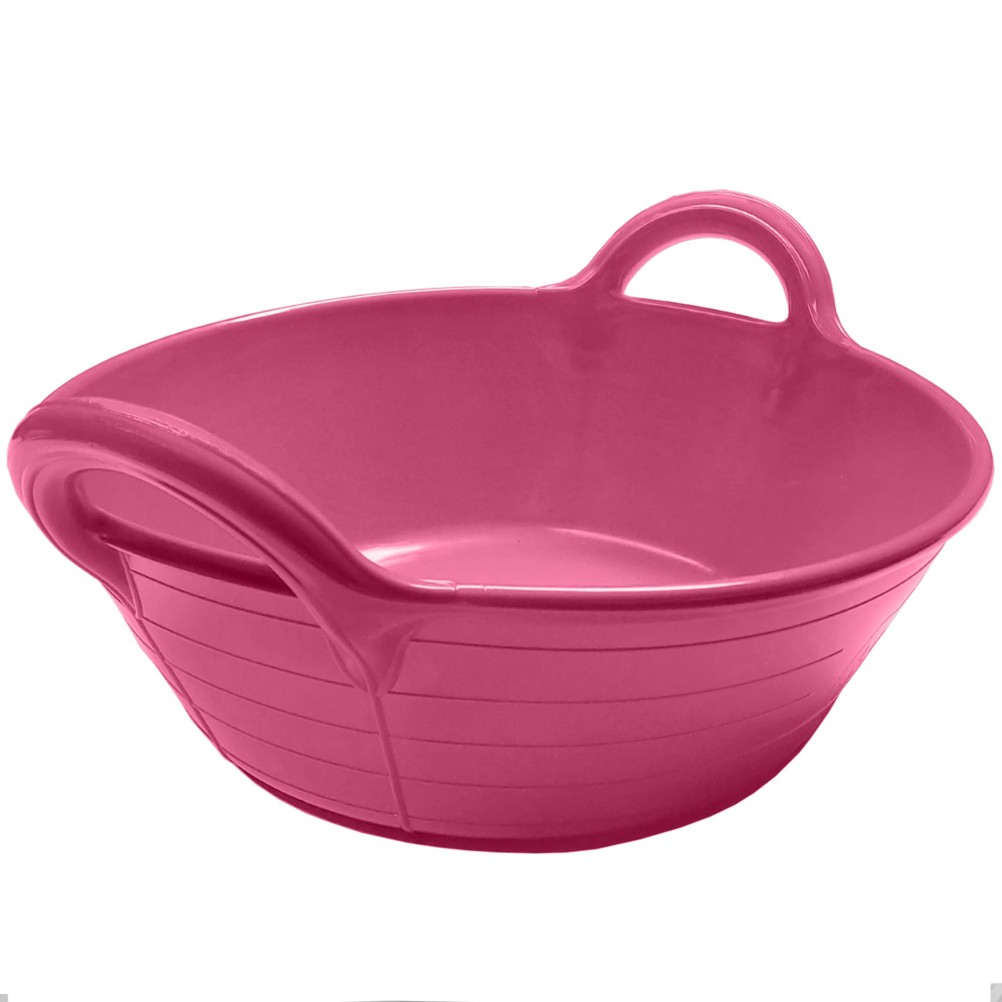 Skip Feed Bucket Feeder Trough with Integrated Handles Small Skip S1-11L - Pink