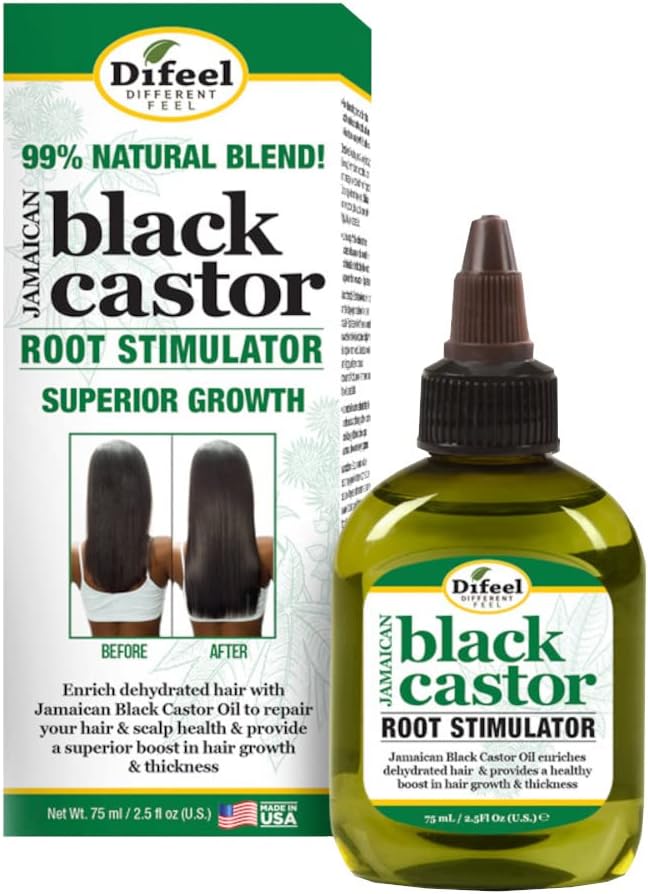 Difeel Jamaican Black Castor Root Stimulator Saç Bakım Yağı 75ML, 711716163636