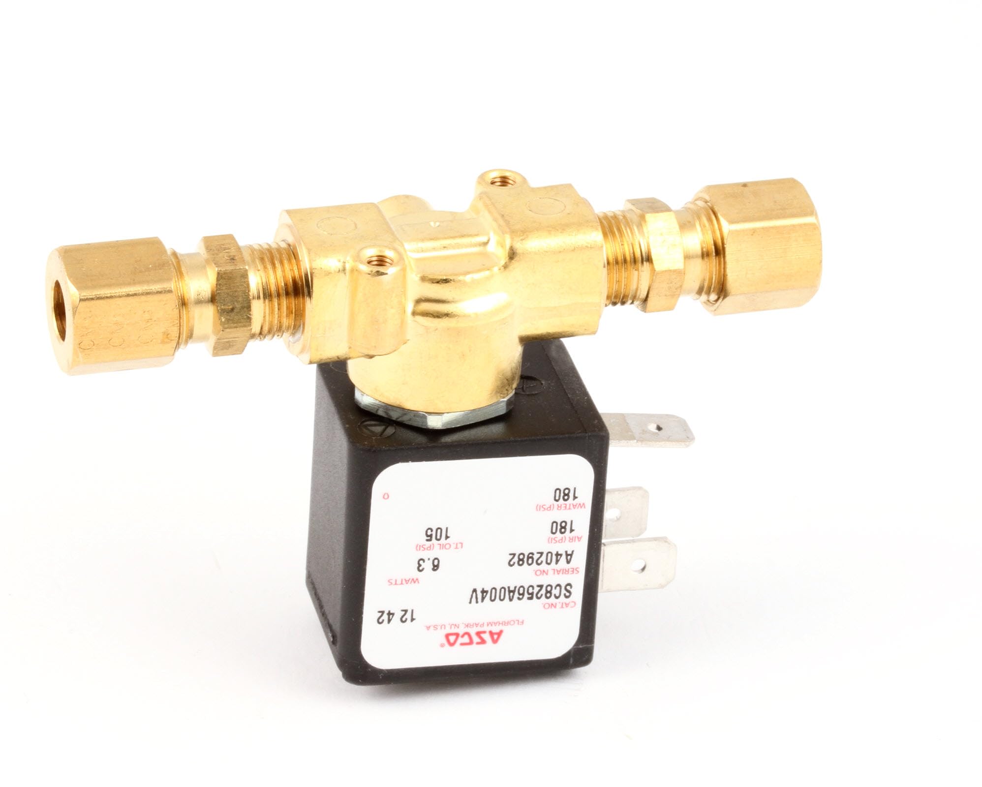 Winston Solenoid Water 208V Brass PS2754 - Genuine OEM Replacement Part