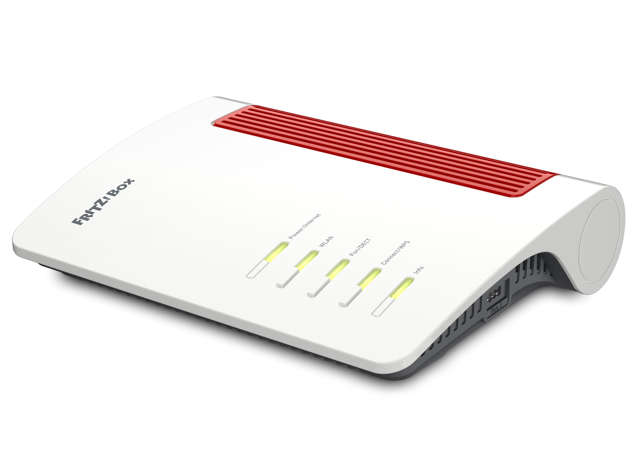 Fritz!Box 4690 Edition International, Wi-Fi 7 Mesh Router für DSL oder Fibre, bis zu 6960 Mbit/s Geschwindigkeit, 1x 10-Gigabit WAN/LAN, 3X 2.5-Gigabit LAN, DECT-Basis und Zigbee, Wi-Fi MESH und