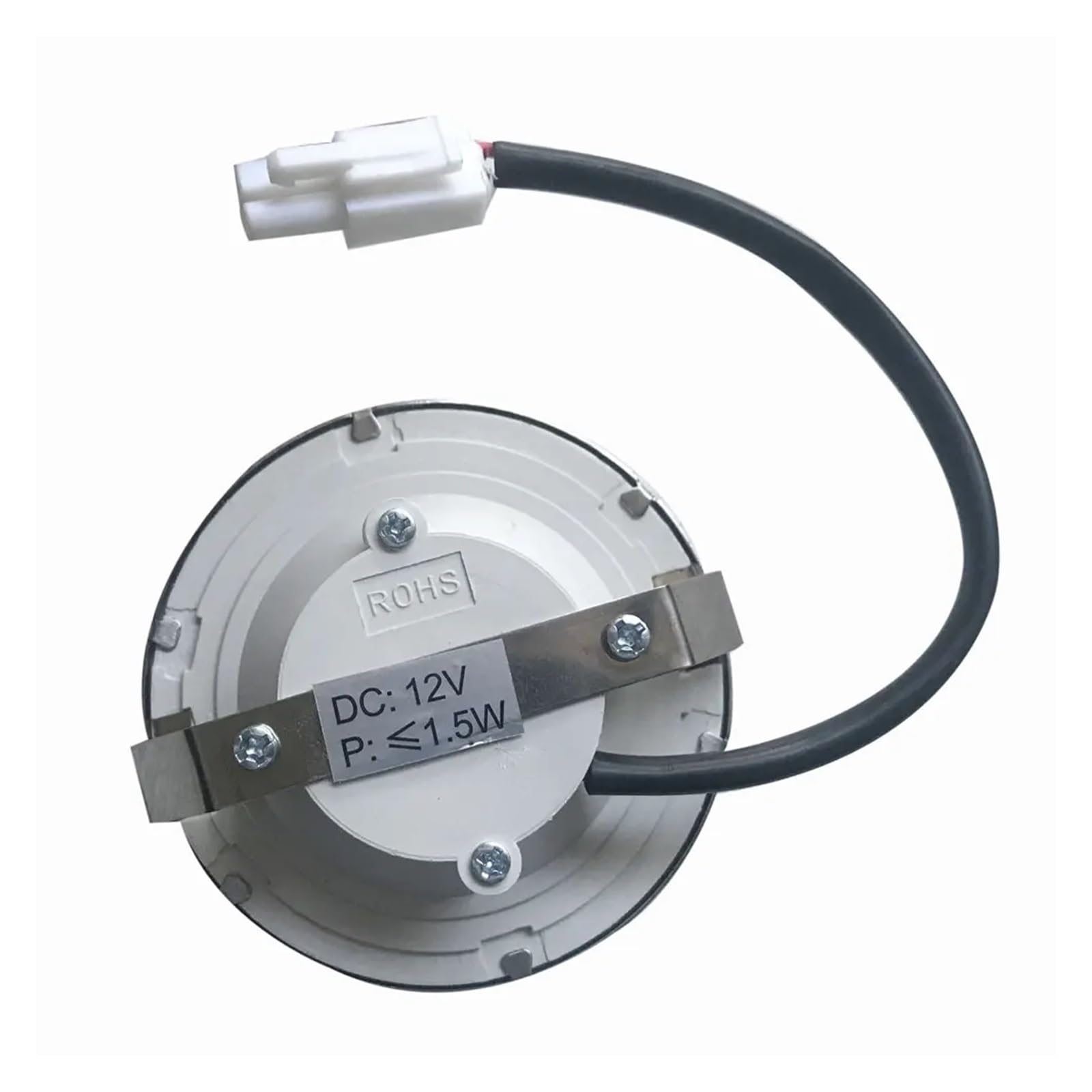 eufeifeiegds 2-teiliges DC 12V 220V 1,5W LED Küchenherd Dunstabzugshaube Licht 55-60mm Rauchabsaugung Ventilator Lampe 20W Äquivalent(12V DC Warm White)