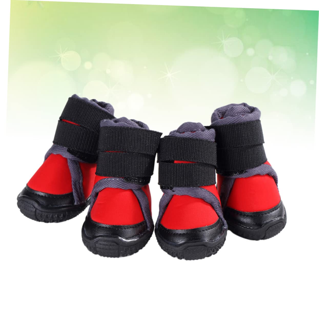 Housoutil Hundeschuhe für Draußen, rutschfeste Pet Schuhe, 4 Stück