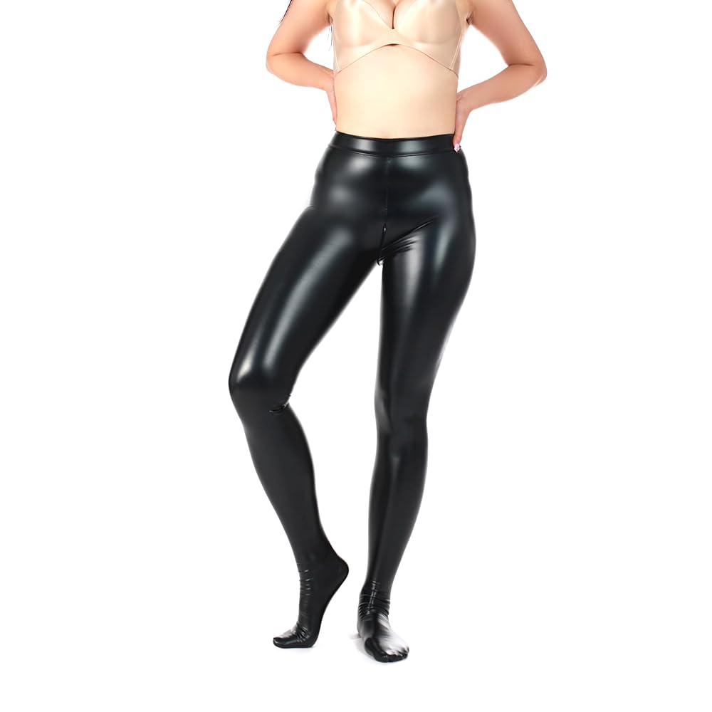 Amazon | [Ftshist] ストッキング ボディスーツ レザー
