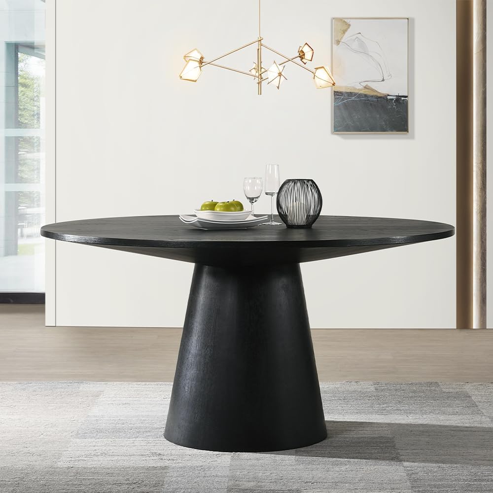 WILLIAMSPACE 47" Round Dining Table for 4 to 6, Modern