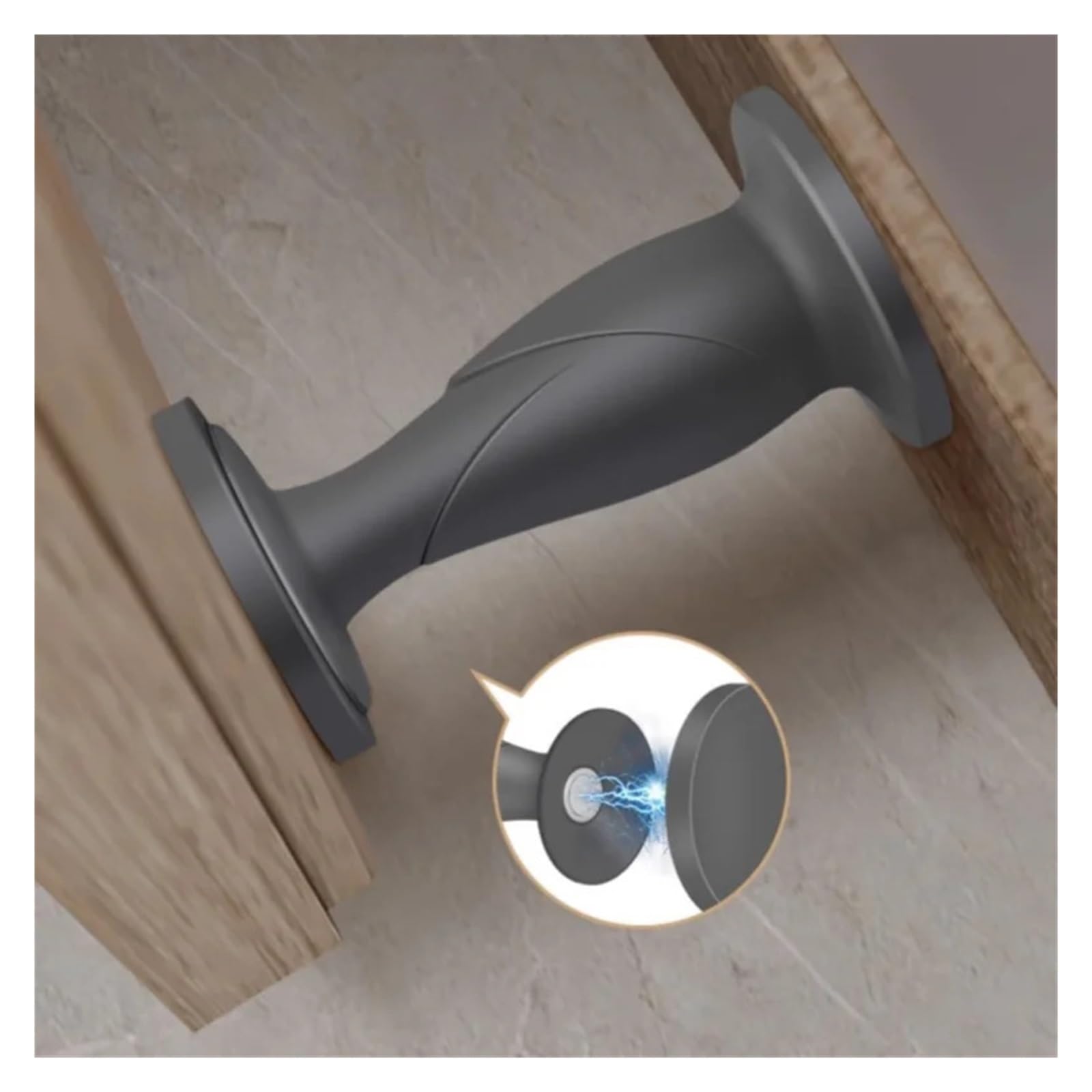 2-in-1-Türstopper Aus Silikon