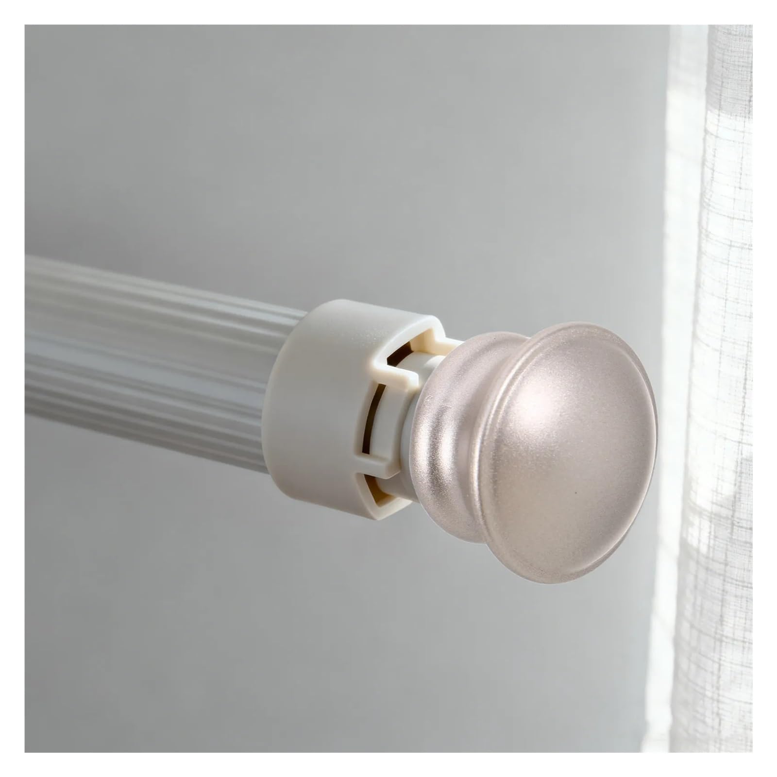 Lot de 6 embouts décoratifs pour tringle à rideaux - 16 mm - Faciles à installer - Accessoires d'intérieur modernes pour tringles à rideaux