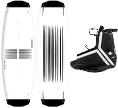 System & Hyperlite Wakeboard Package Mission with Hyperlite Agent Wakebaord Bindings Fits Boot Sizes 8-13 Boards 136, 140, 144 cm