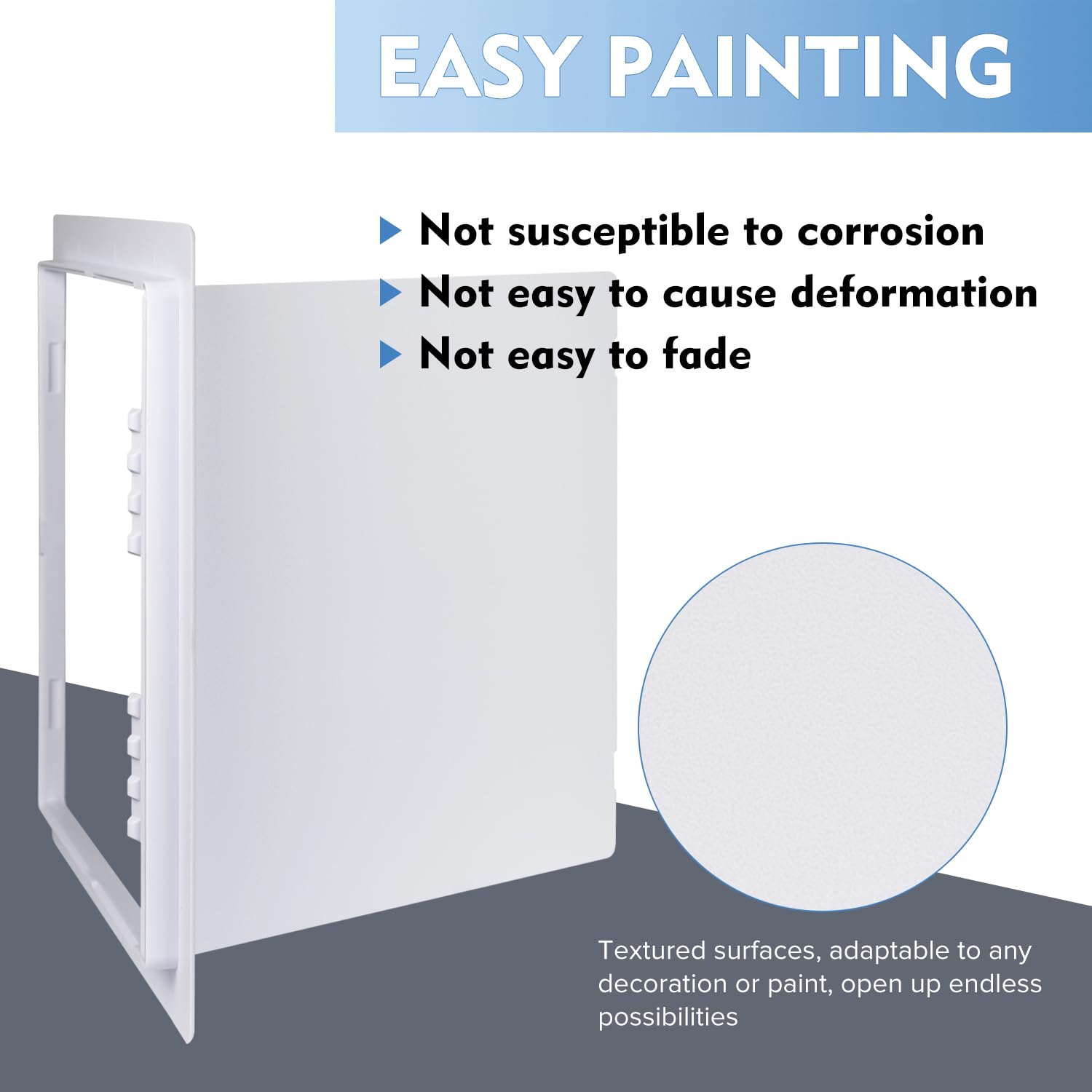 14x14 Panel Snapklik.com : Access Panel For Drywall 14x14 In, 2PC Plastic Wall ...