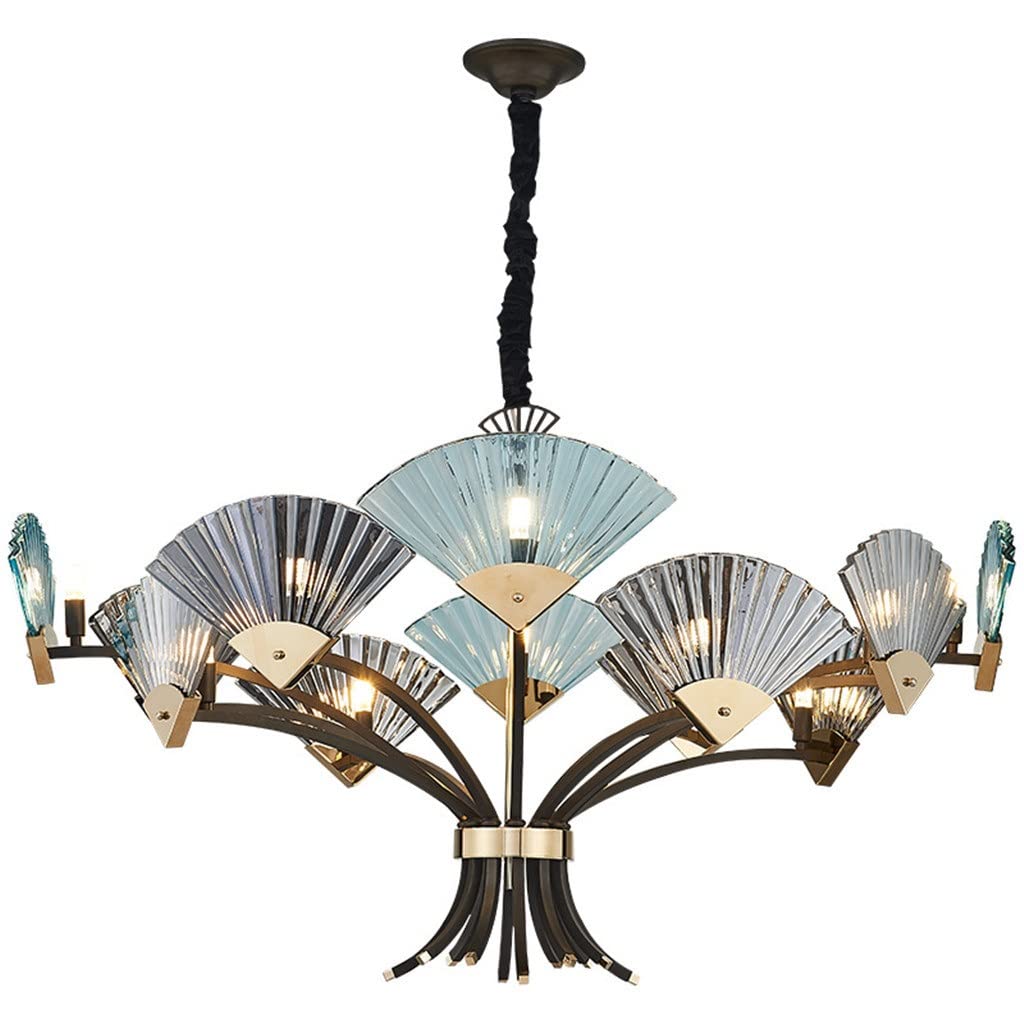 Living Room Glass Metal Chandelier Lighting Unique Unique Design Chandelier Lamp Fixtures Traditional Style E14 Led Chandelier