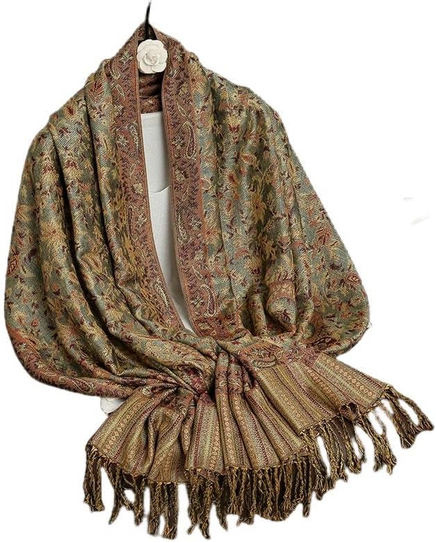 Shawl Wraps for Women Women Scarf Printed Winter Warm Shawl and Wraps Long Jacquard Female Foulard
