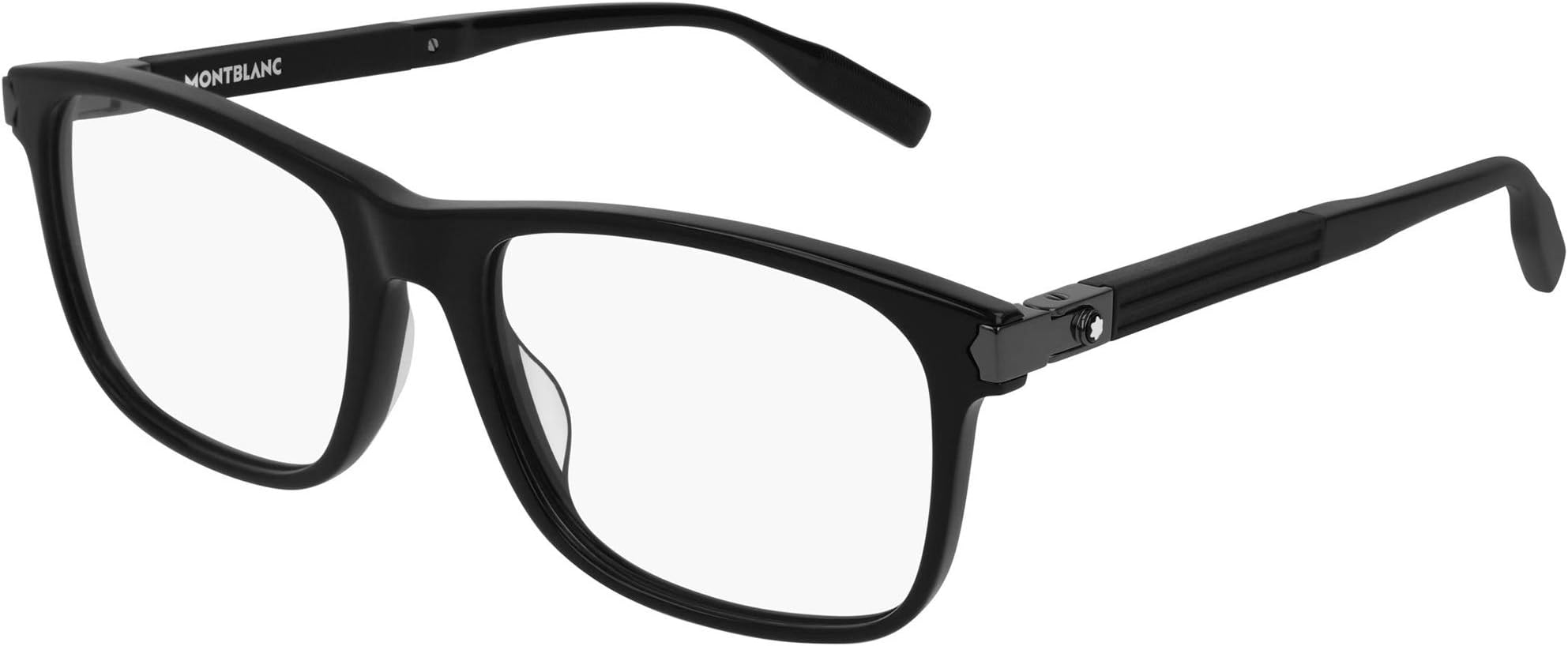 Rectangular Eyeglasses MB0035O 005 Black 57mm 0035