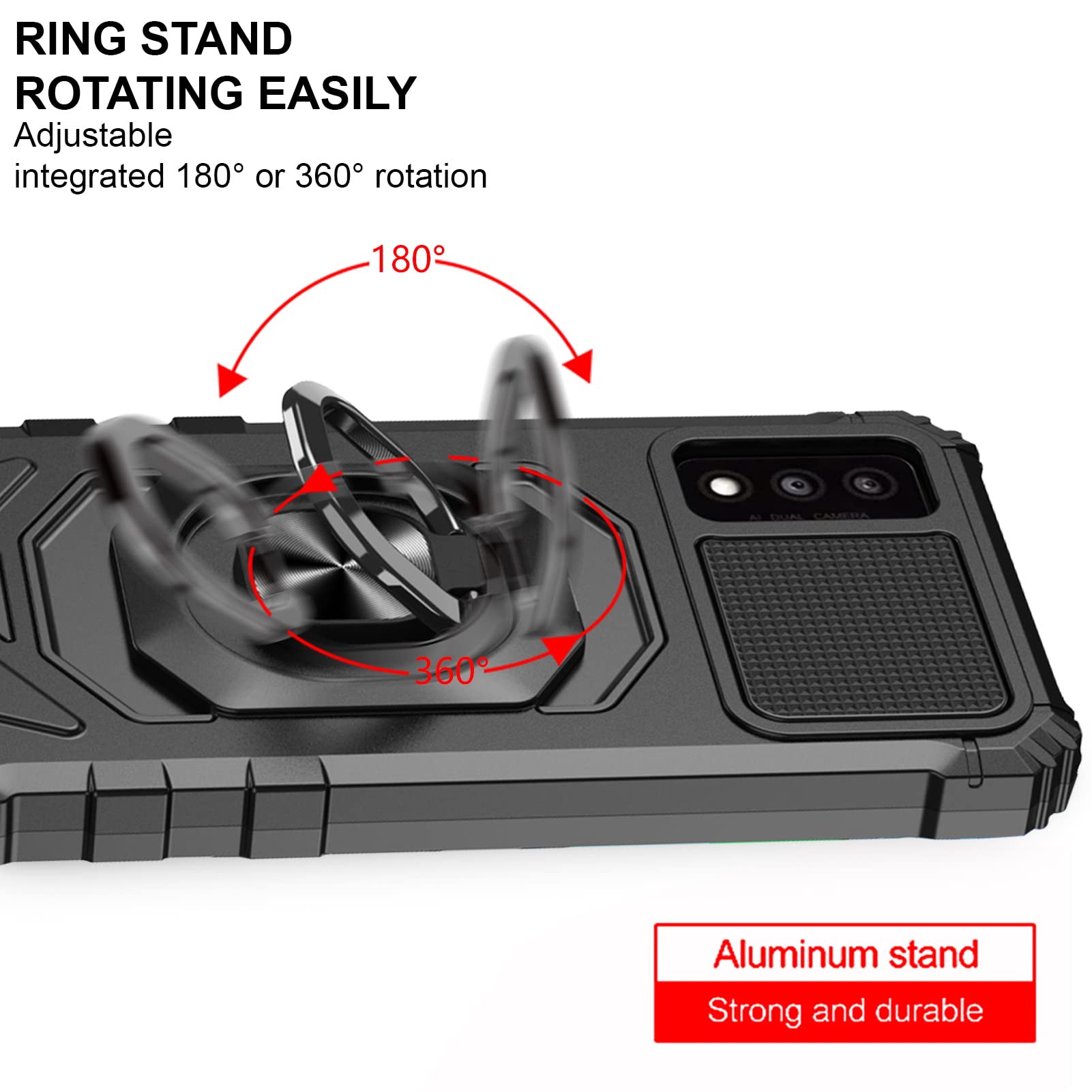Ailiber Funda De Teléfono Para Alcatel TCL 30T (T603DL), TCL 30 T Con Protector De Pantalla